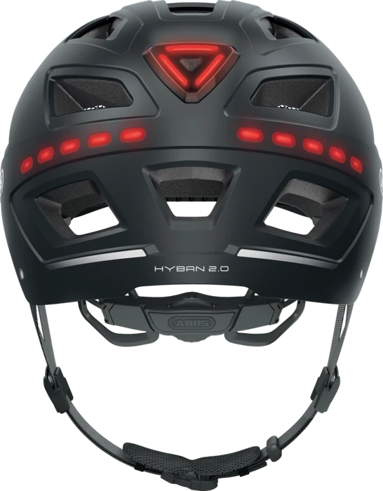 ABUS Hyban 2.0 LED Helm signal black