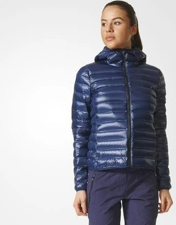 adidas Varilite Hooded Down Funktionsjacke collegiate navy (Damen)