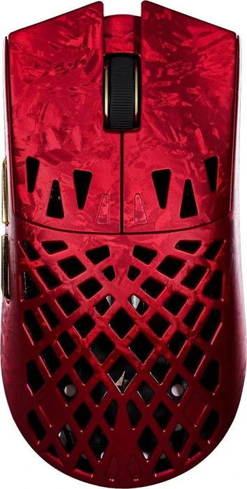 ATK Blazing Sky Ghost Ultimate+ 8K Hollow Carbon Fiber Wireless, rot, USB/Bluetooth