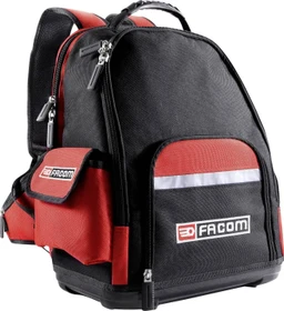 Facom Notebook Rucksack Passend für maximal: 38,1 cm (15") Schwarz, Rot