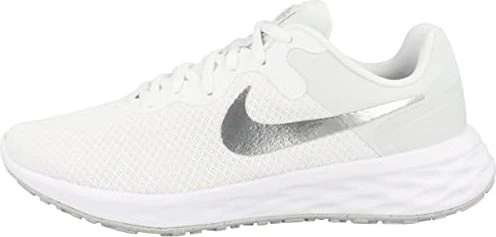 Nike Revolution 6 Next Nature white/pure platinum/metallic silver (Damen)