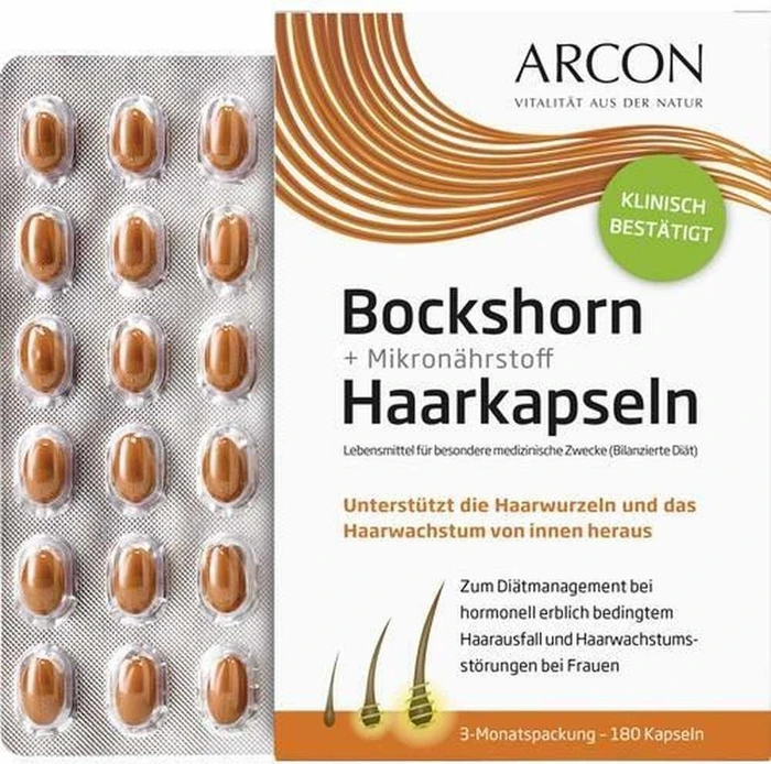 Arcon Bockshorn + Mikronährstoff Haarkapseln