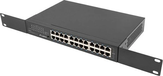 Lanberg RSGE Rackmount Switch, 24x RJ-45
