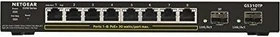 Netgear S350 Desktop Gigabit Smart Switch, 8x RJ-45, 2x SFP, 55W PoE+ (GS310TP-100)