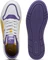 Puma Court Classic Street puma white/yellow sizzle/team violet Vorschaubild