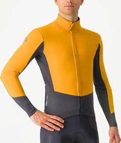 Castelli Perfetto Air Fahrradjacke vivid orange/dark grey (Herren)