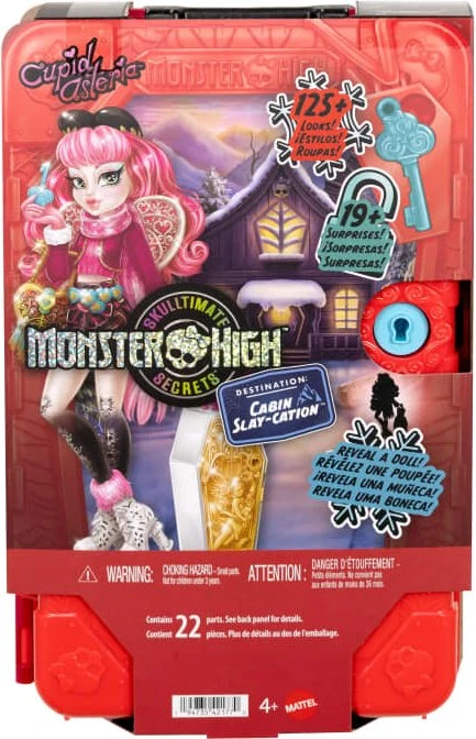 Mattel Monster High - Skulltimate Secrets Hütten-Gruselurlaub - Cupid Asteria