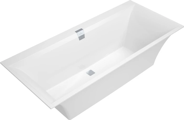 Villeroy & Boch Squaro Edge 12 Rechteck-Badewanne 170x75cm, weiß alpin