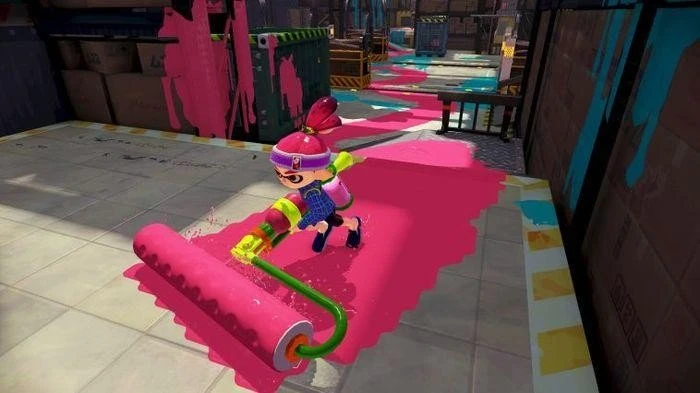 Splatoon - inkl. amiibo Figur Inkling-Tintenfisch (WiiU)