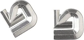 Burton Aluminum Logo Anti-Rutsch-Pad silber