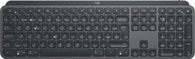 Logitech MX Keys, schwarz, USB/Bluetooth, CH