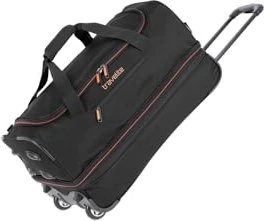 Travelite Basics Rollenreisetasche S erweiterbar schwarz