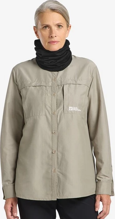 Jack Wolfskin Merino Schlauchtuch schwarz