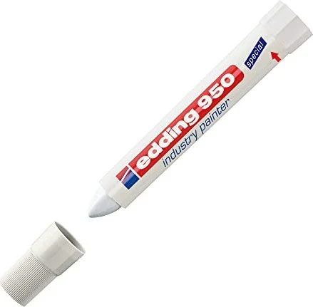 edding 950 Pastenmarker weiß, 10er-Pack