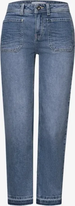 Street One Amalia Jeans mid blue washed (Damen)