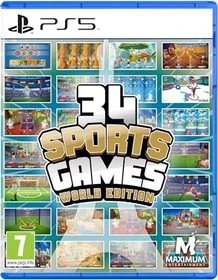 Maximum Entertainment 8141642<br>Maximum Entertainment 34 Sportspiele - World Edition (PS5)