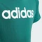 adidas Essentials Linear Logo Cotton Slim Fit T-Shirt kurzarm collegiate green/white (Junior) Vorschaubild