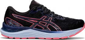 Asics Gel-Cumulus 23 black/blazing coral (Damen)