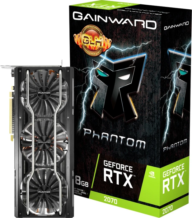 Gainward GeForce RTX 2070 Phantom GLH, 8GB GDDR6, HDMI, USB-C, 3x DP