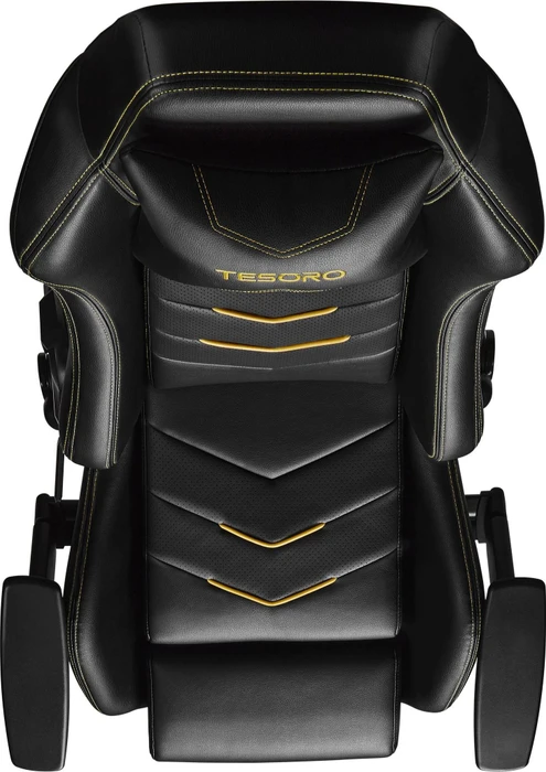 Tesoro Alphaeon S3 Gamingstuhl, schwarz/gelb