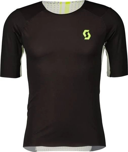 Scott RC Run Ultra Laufshirt kurzarm schwarz/gelb (Herren)