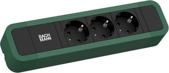 Bachmann Primo 2, 3-fach, 2m, grün/schwarz