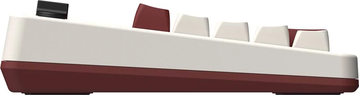 8BitDo Retro 18 Mechanical Numpad Fami Edition, mehrfarbig/rot/weiß, Kailh Box V2 WHITE, hot-swap, USB-C/Bluetooth