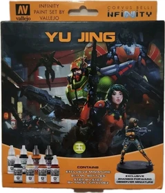 Vallejo Model Color Corvus Belli Infinity Yu Jing Farbset, 8-tlg.