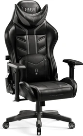 Diablo Chairs X-Ray 2.0 Normal Gamingstuhl, schwarz/grau