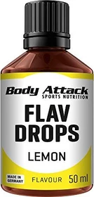 Body Attack Flav Drops Lemon 50ml