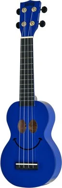 Mahalo U-Smile Series Soprano Ukulele Blue