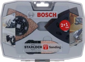 Bosch Professional Best of Sanding Zubehörset für Multifunktionswerkzeug inkl. Werkzeugbox, 6-tlg.