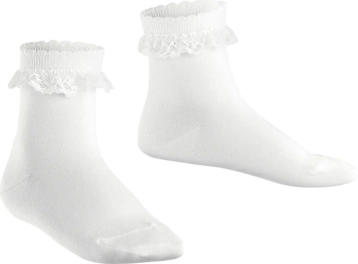 Falke Romantic Lace Socken weiß (Junior)