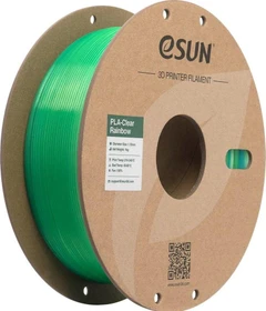 eSUN PLA Clear, translucent blue green, Spule, 1.00kg