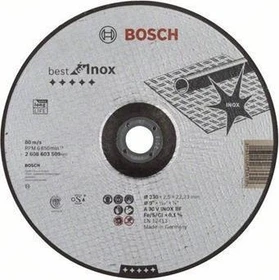 Bosch Professional A30VBF Best for Inox Trennscheibe, 230x2.5x22.23mm, 1 Stück