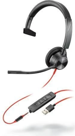 Poly Blackwire 3315, USB-A