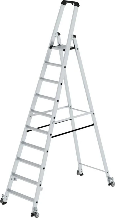 Günzburger Steigtechnik Alu Stufen-Schiebeleiter (0411..)