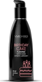 Wicked Sensual Care Aqua Birthday Cake Flavored Gleitgel, 60ml