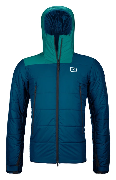 Ortovox Swisswool Zinal Funktionsjacke petrol blue (Herren)