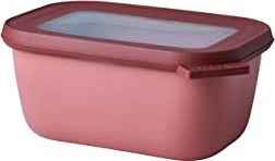 Mepal Multischüssel Cirqula rechteckig Aufbewahrungsbehälter 750ml vivid mauve