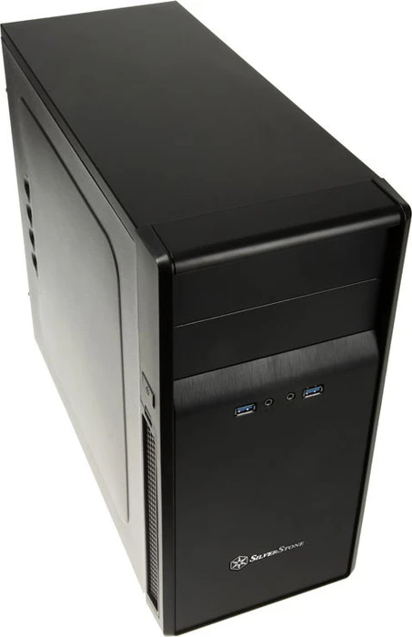 SilverStone Precision PS09 schwarz, schallgedämmt