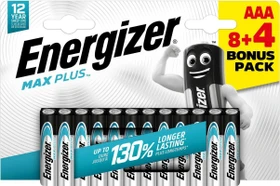 Energizer Max Plus Micro AAA, 12er-Pack