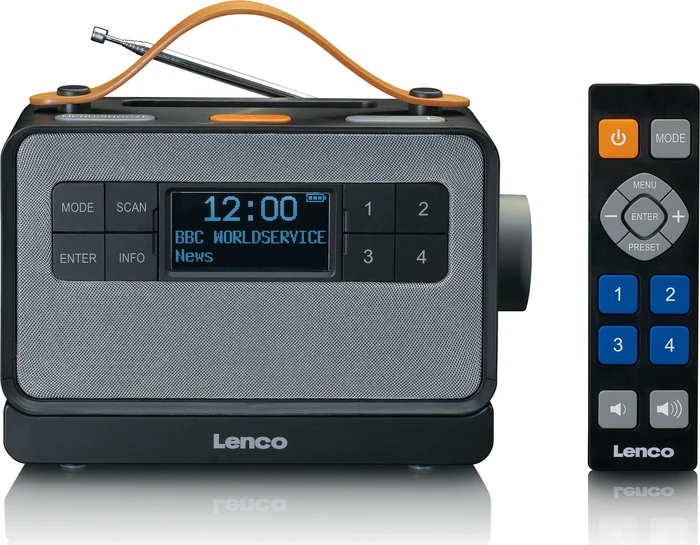 Lenco PDR-065 schwarz
