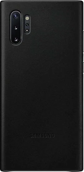 Samsung Leather Cover für Galaxy Note 10+ schwarz