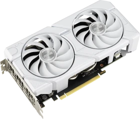 ASUS Dual GeForce RTX 4070 SUPER EVO White OC, DUAL-RTX4070S-O12G-EVO-WHITE, 12GB GDDR6X, HDMI, 3x DP