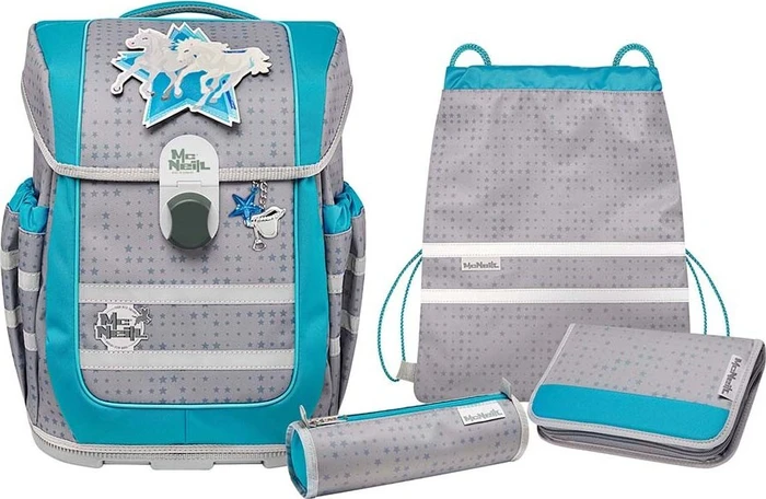 McNeill Ergo Complete Star Schultaschen-Set, 4-tlg.