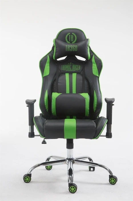 CLP Racing Limit V2 Kunstleder Gamingstuhl, schwarz/grün