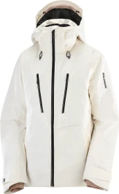 Salomon Brilliant Skijacke whisper white (Damen)