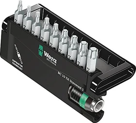 Wera Bit-Check 10 TX Universal 2 Torx Bitset inkl. Werkzeugbox, 10-tlg.