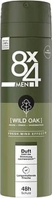 8x4 No.8 Wild Oak Deodorant Spray, 150ml
